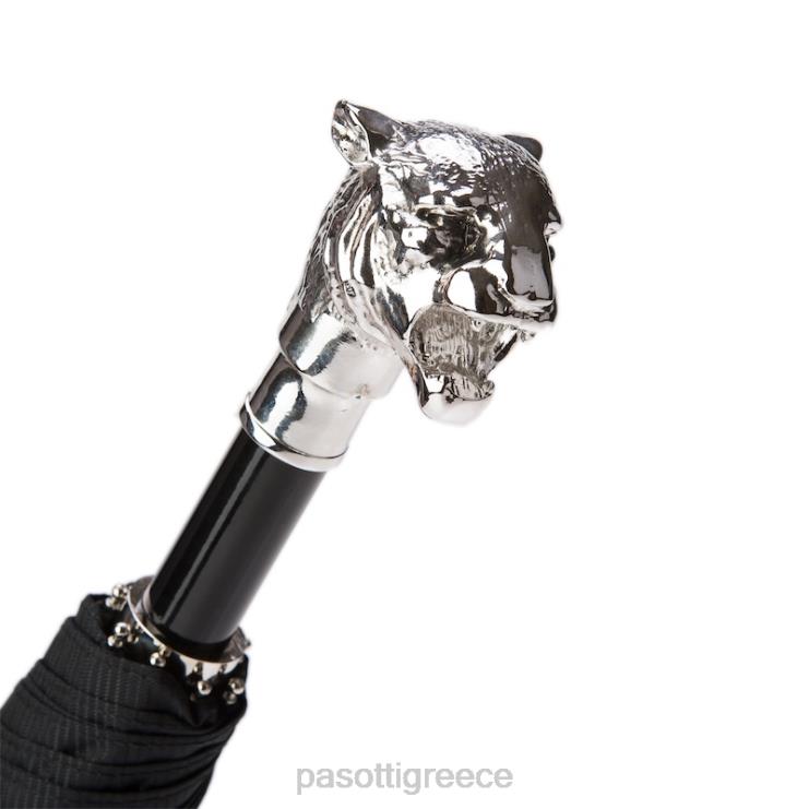 ομπρέλα | PASOTTI 64 6768-1 w35 - ασημένια πτυσσόμενη ομπρέλα τίγρη 2N6B8156 άνδρες